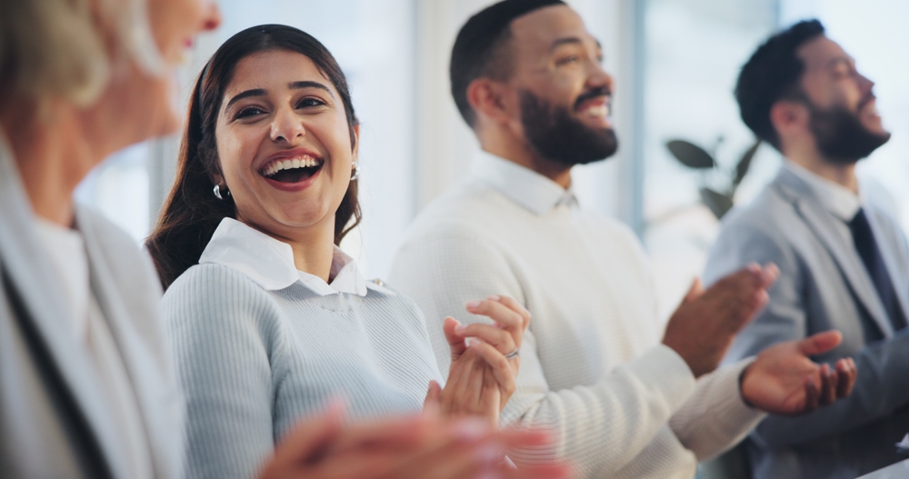 Happy employees